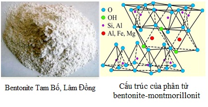 Công nghệ sử dụng khoáng Betonite để phục hồi đất trồng trọt bạc màu, thiếu nước, cải tạo đất nhiễm kim loại nặng, dầu mỡ và các loại hóa chất bảo vệ thực vật